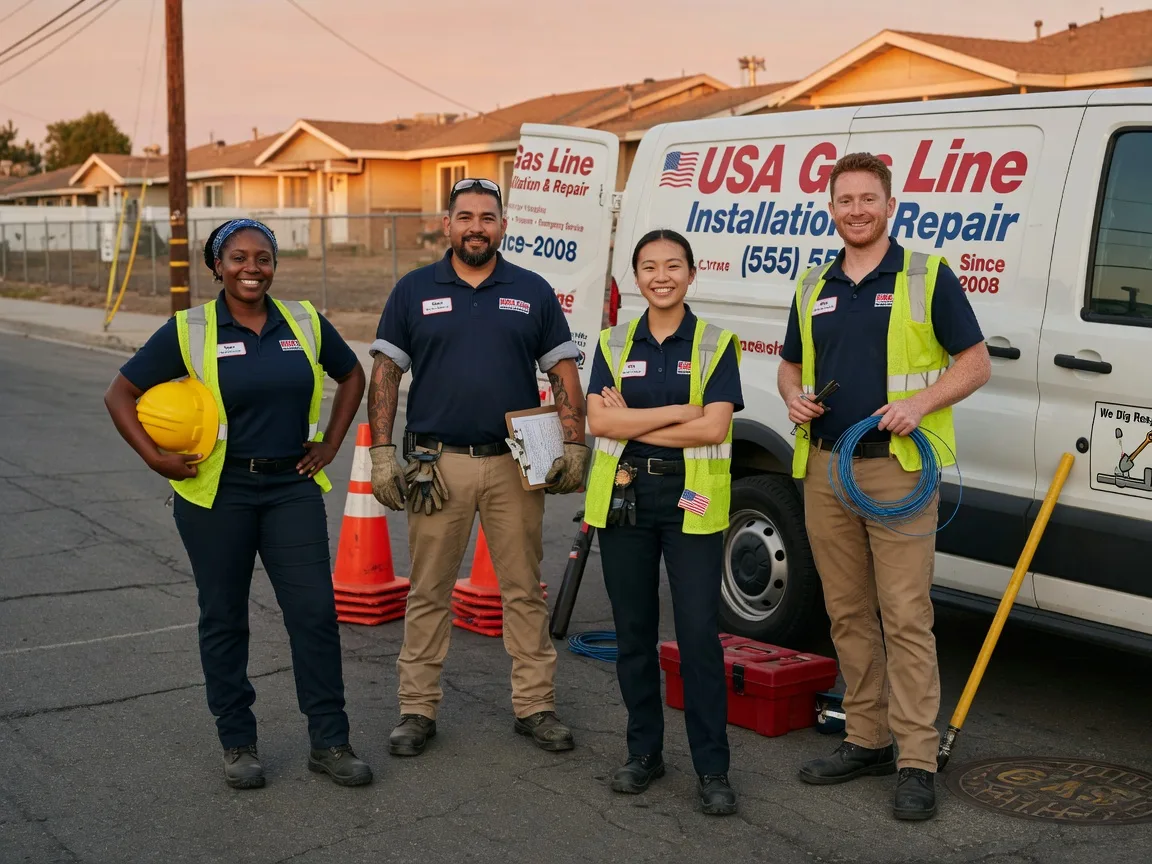 Gas Line Installation company in Bristow, IN